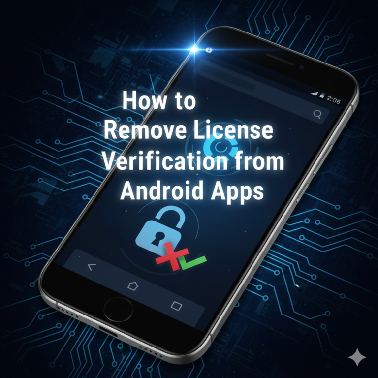 How to Remove License Verification from Android Apps