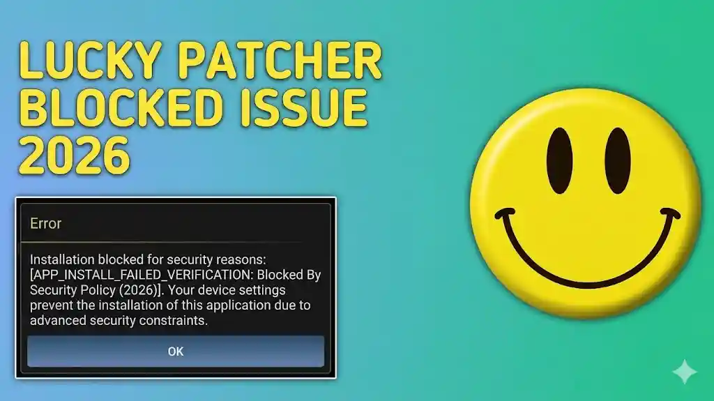 Lucky Patcher Blocked Issue